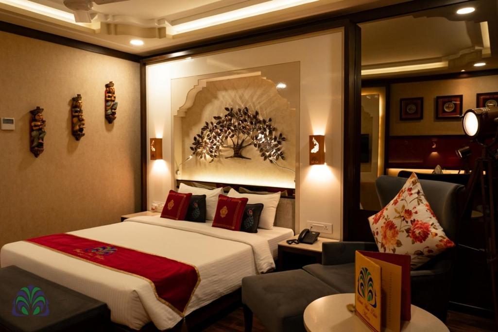 Hotel Basant Vihar Palace Биканер Екстериор снимка